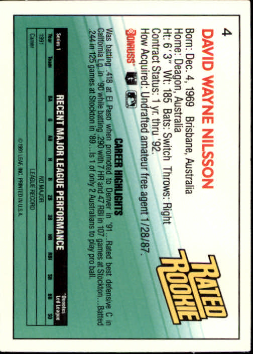 thumbnail 9 - A9587- 1992 Donruss Baseball Cards 1-250 +Rookies -You Pick- 10+ FREE US SHIP