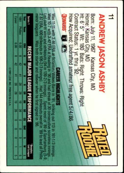 thumbnail 23 - A9587- 1992 Donruss Baseball Cards 1-250 +Rookies -You Pick- 10+ FREE US SHIP