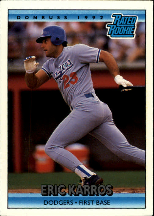 thumbnail 32 - A9587- 1992 Donruss Baseball Cards 1-250 +Rookies -You Pick- 10+ FREE US SHIP