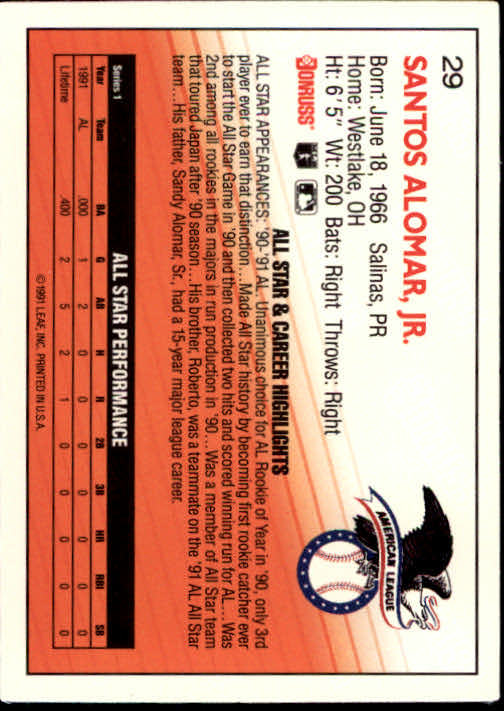 thumbnail 51 - 1992 Donruss Baseball (Pick Card From List)