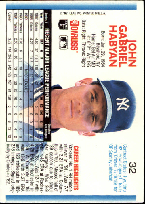 thumbnail 63 - A9587- 1992 Donruss Baseball Cards 1-250 +Rookies -You Pick- 10+ FREE US SHIP