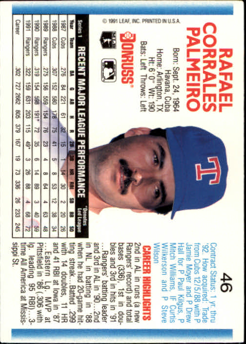 thumbnail 91 - A9587- 1992 Donruss Baseball Cards 1-250 +Rookies -You Pick- 10+ FREE US SHIP