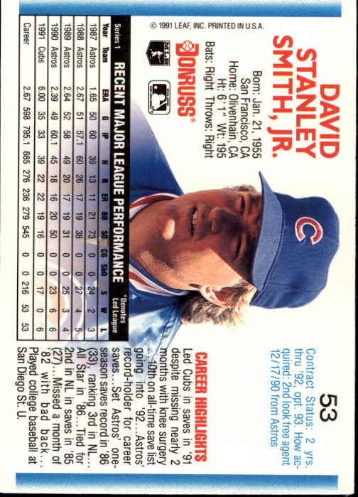 thumbnail 105 - A9587- 1992 Donruss Baseball Cards 1-250 +Rookies -You Pick- 10+ FREE US SHIP