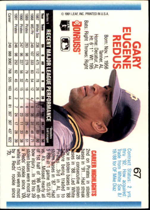 thumbnail 133 - A9587- 1992 Donruss Baseball Cards 1-250 +Rookies -You Pick- 10+ FREE US SHIP