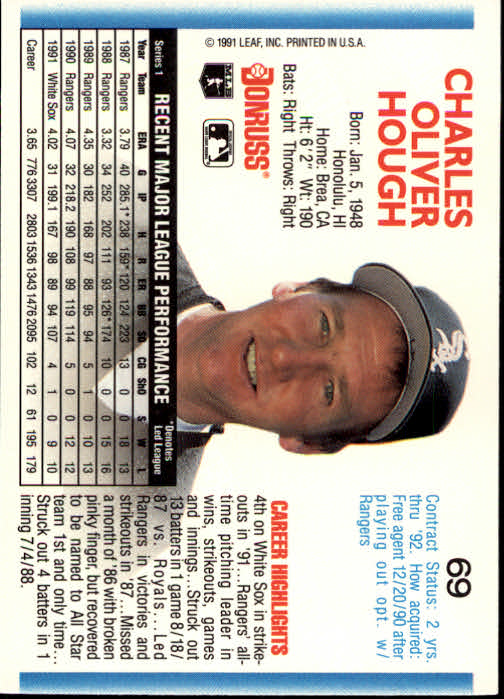 thumbnail 137 - A9587- 1992 Donruss Baseball Cards 1-250 +Rookies -You Pick- 10+ FREE US SHIP