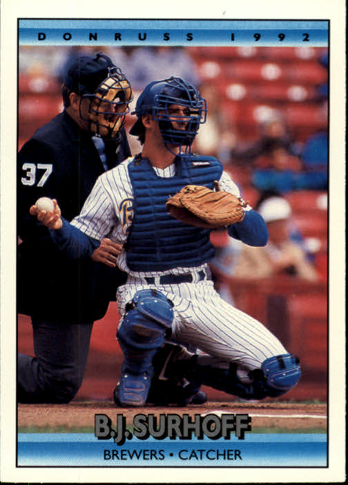 thumbnail 138 - A9587- 1992 Donruss Baseball Cards 1-250 +Rookies -You Pick- 10+ FREE US SHIP