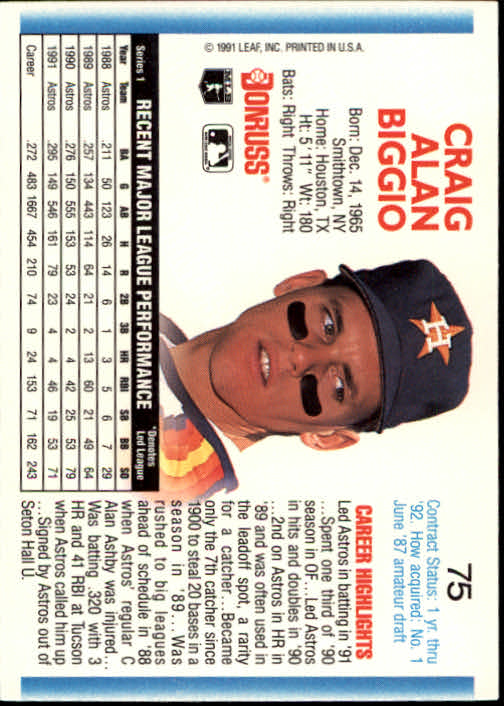 thumbnail 149 - A9587- 1992 Donruss Baseball Cards 1-250 +Rookies -You Pick- 10+ FREE US SHIP