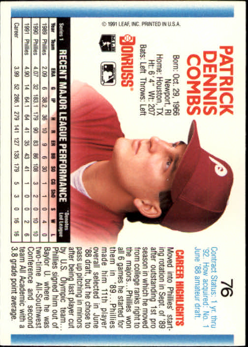 thumbnail 151 - A9587- 1992 Donruss Baseball Cards 1-250 +Rookies -You Pick- 10+ FREE US SHIP