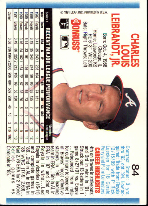 thumbnail 161 - 1992 Donruss Baseball (Pick Card From List)