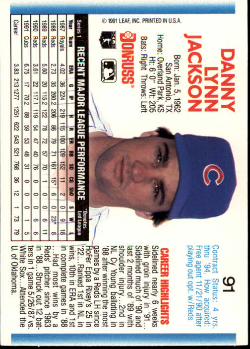 thumbnail 181 - A9587- 1992 Donruss Baseball Cards 1-250 +Rookies -You Pick- 10+ FREE US SHIP