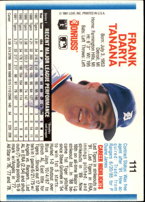 thumbnail 213 - 1992 Donruss Baseball (Pick Card From List)