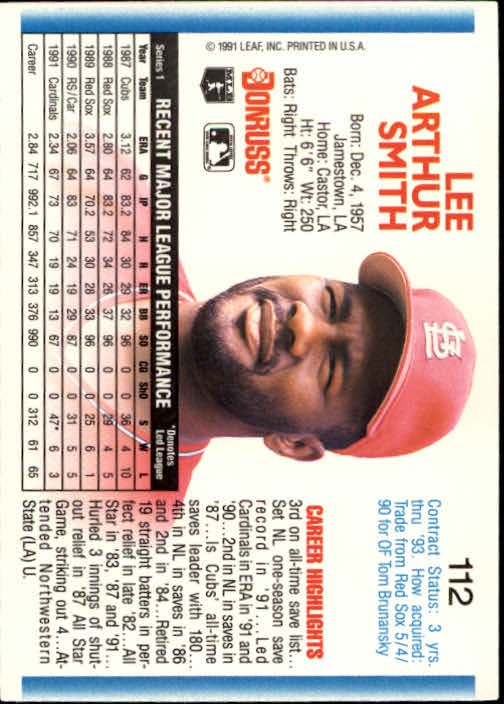 thumbnail 223 - A9587- 1992 Donruss Baseball Cards 1-250 +Rookies -You Pick- 10+ FREE US SHIP