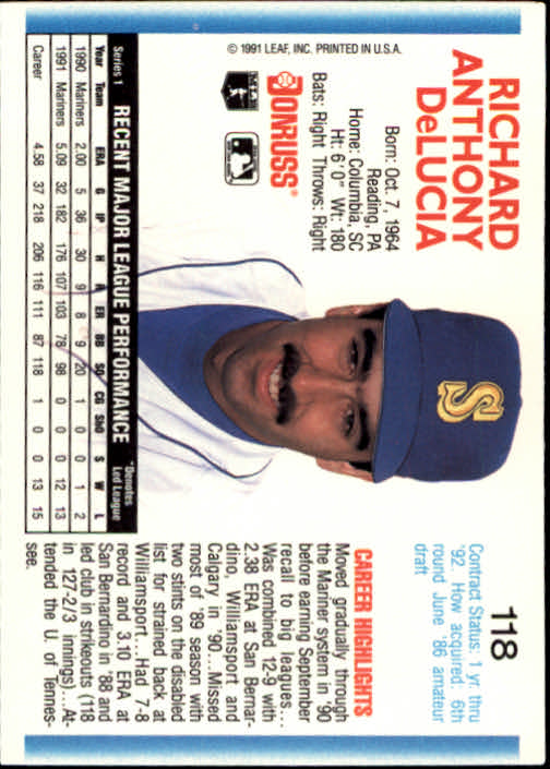 thumbnail 37 - 1992 Donruss Baseball Card Pick 101-284
