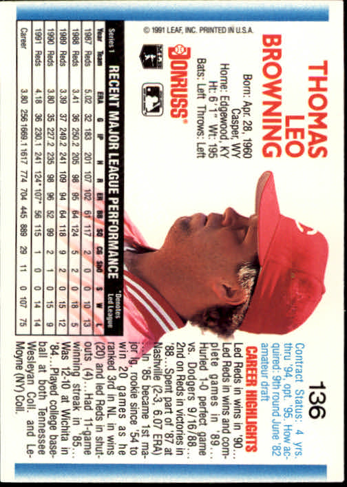thumbnail 259 - 1992 Donruss Baseball (Pick Card From List)