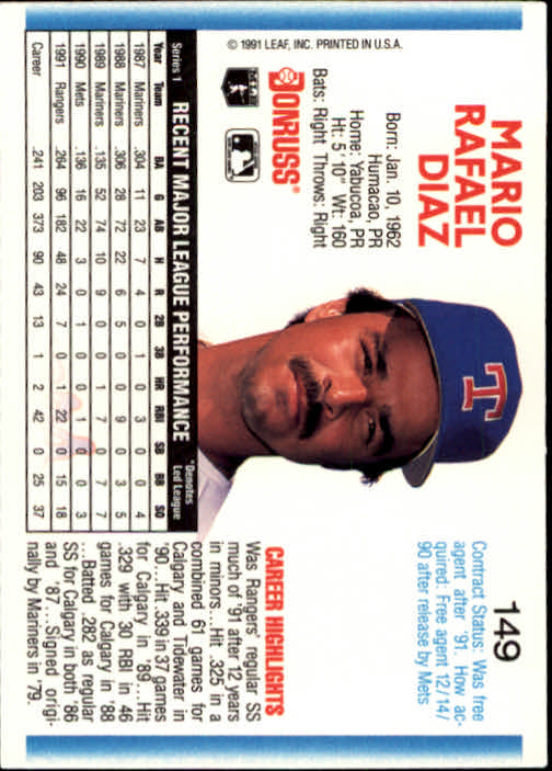 thumbnail 297 - A9587- 1992 Donruss Baseball Cards 1-250 +Rookies -You Pick- 10+ FREE US SHIP