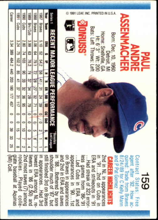 thumbnail 301 - 1992 Donruss Baseball (Pick Card From List)