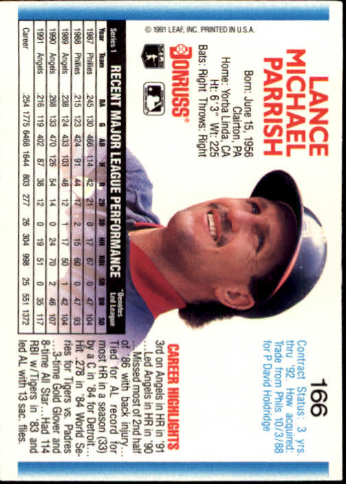thumbnail 313 - 1992 Donruss Baseball (Pick Card From List)