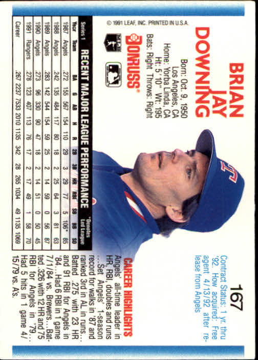 thumbnail 135 - 1992 Donruss Baseball Card Pick 101-284