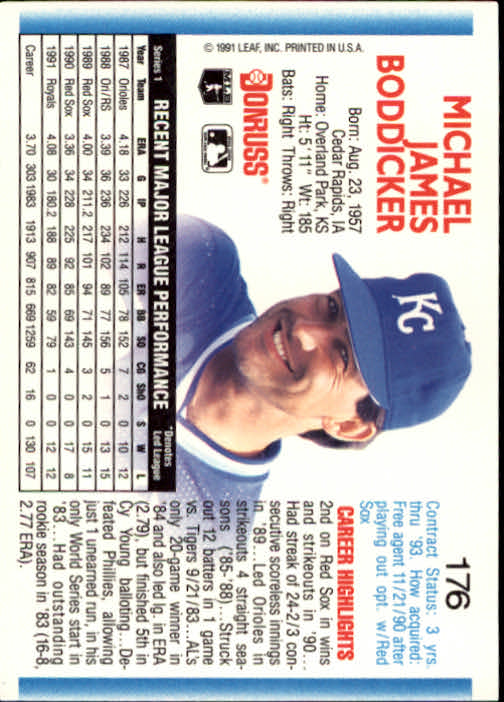 thumbnail 351 - A9587- 1992 Donruss Baseball Cards 1-250 +Rookies -You Pick- 10+ FREE US SHIP