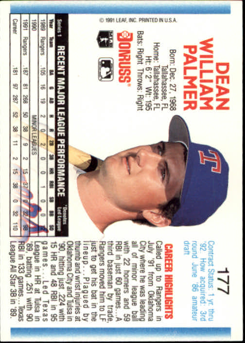 thumbnail 353 - A9587- 1992 Donruss Baseball Cards 1-250 +Rookies -You Pick- 10+ FREE US SHIP