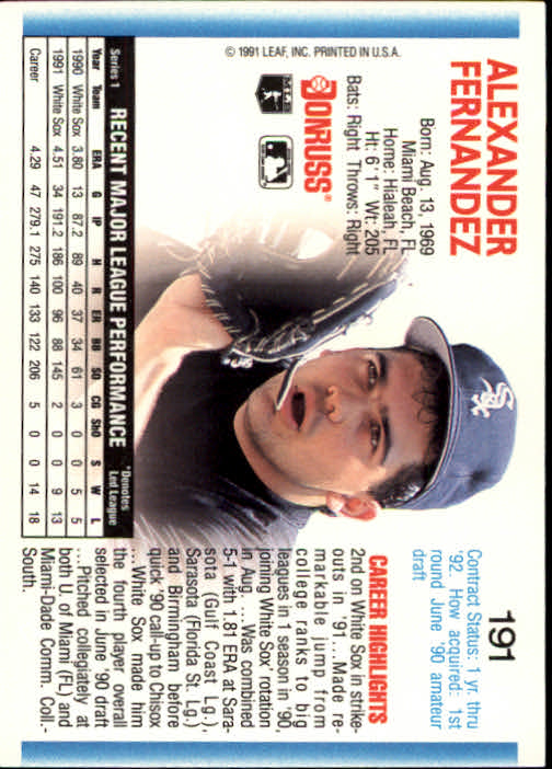 thumbnail 183 - 1992 Donruss Baseball Card Pick 101-284