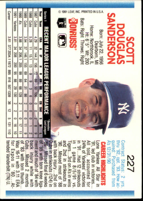 thumbnail 453 - A9587- 1992 Donruss Baseball Cards 1-250 +Rookies -You Pick- 10+ FREE US SHIP