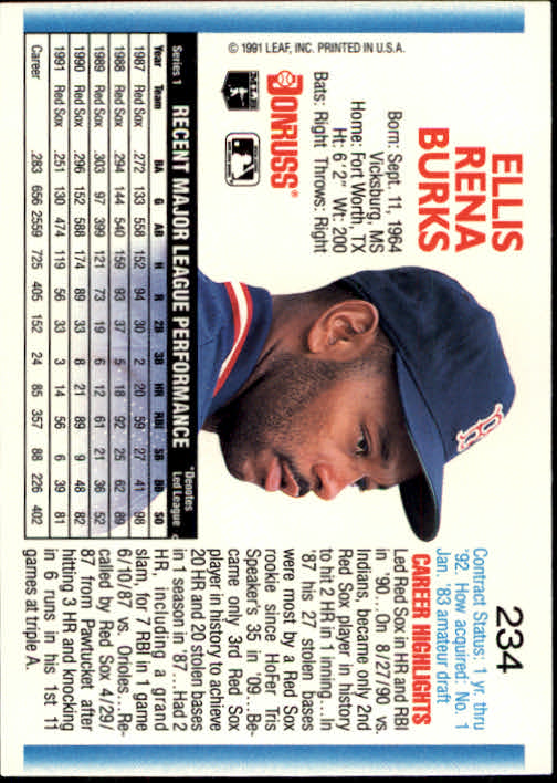 thumbnail 467 - A9587- 1992 Donruss Baseball Cards 1-250 +Rookies -You Pick- 10+ FREE US SHIP