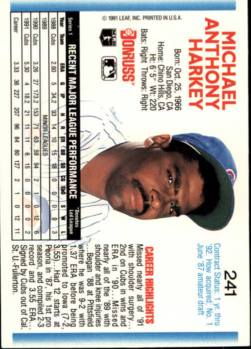 thumbnail 481 - A9587- 1992 Donruss Baseball Cards 1-250 +Rookies -You Pick- 10+ FREE US SHIP