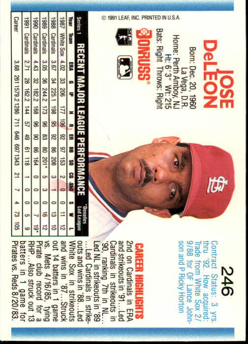 thumbnail 491 - A9587- 1992 Donruss Baseball Cards 1-250 +Rookies -You Pick- 10+ FREE US SHIP