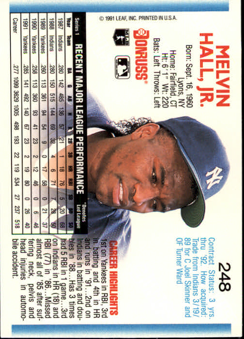 thumbnail 495 - A9587- 1992 Donruss Baseball Cards 1-250 +Rookies -You Pick- 10+ FREE US SHIP