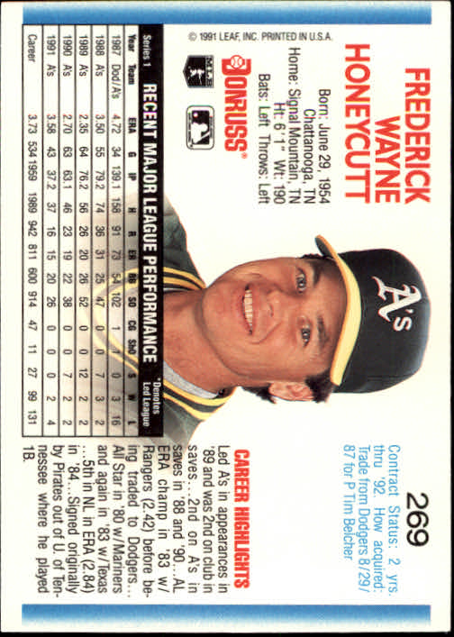 thumbnail 339 - 1992 Donruss Baseball Card Pick 101-284