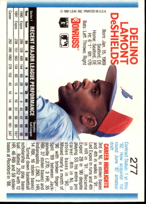 thumbnail 355 - 1992 Donruss Baseball Card Pick 101-284