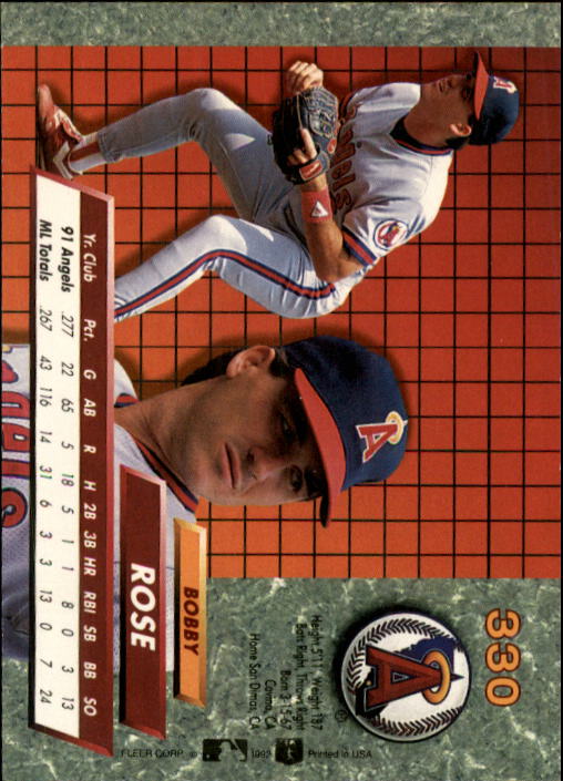 1992 Fleer Ultra Baseball Set Break Cards 201 400 Pick Your Players 