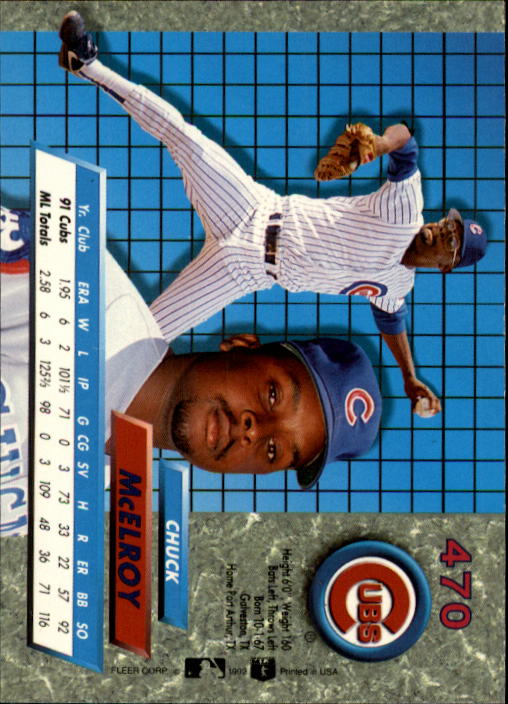 1992 Fleer Ultra Baseball Set Break Cards 401 600 Pick Your Players 