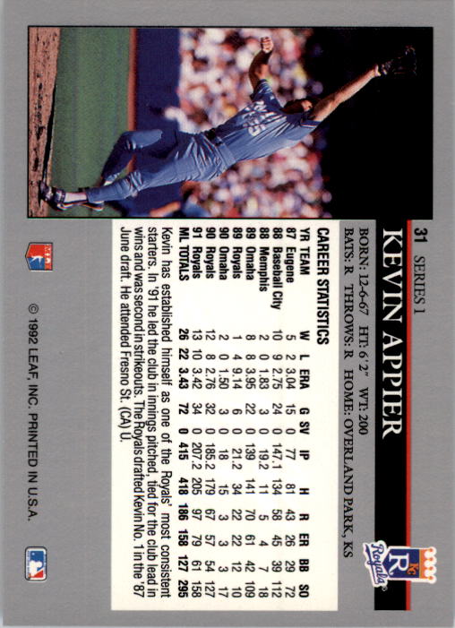 1992 Leaf Baseball Card Pick 1-100 - Picture 63 of 201