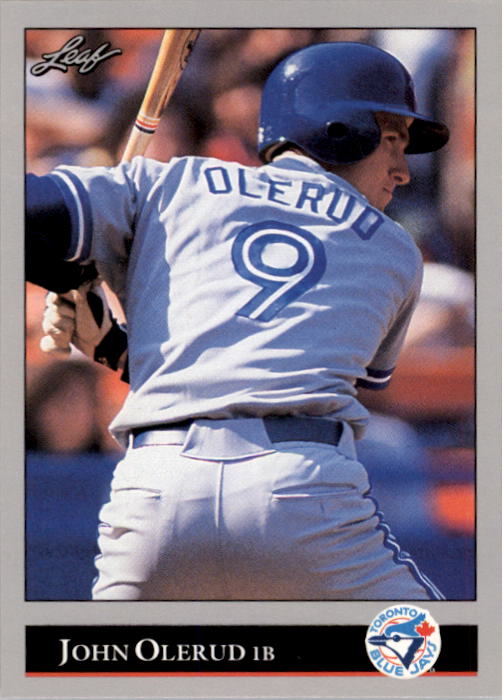  Baseball MLB 1992 Ultra #151 John Olerud #151 NM Blue