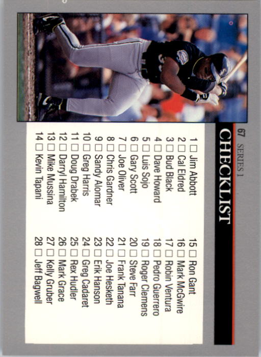 1992 Leaf Baseball Card Pick 1-100 - Picture 135 of 201