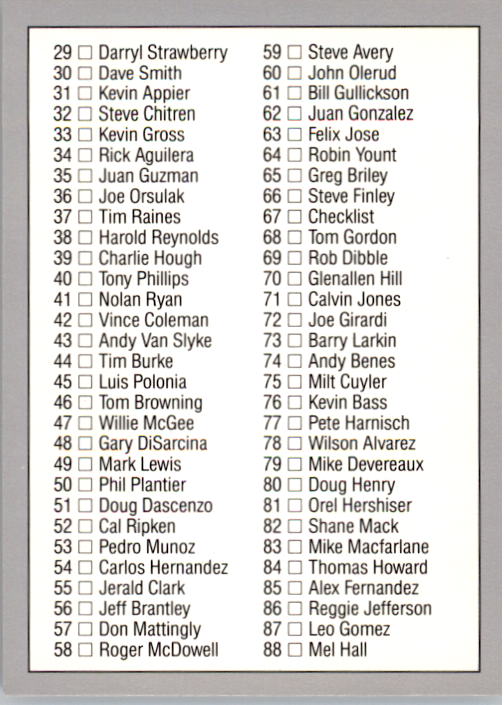 1992 Leaf Baseball Card Pick 1-100 - Picture 134 of 201