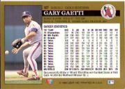 1992 Leaf Baseball "Black Gold" Parallel Cards #1 to #264 - Bild 113 von 262