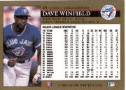 1992 Leaf Baseball "Black Gold" Parallel Cards #1 to #264 - Bild 173 von 262