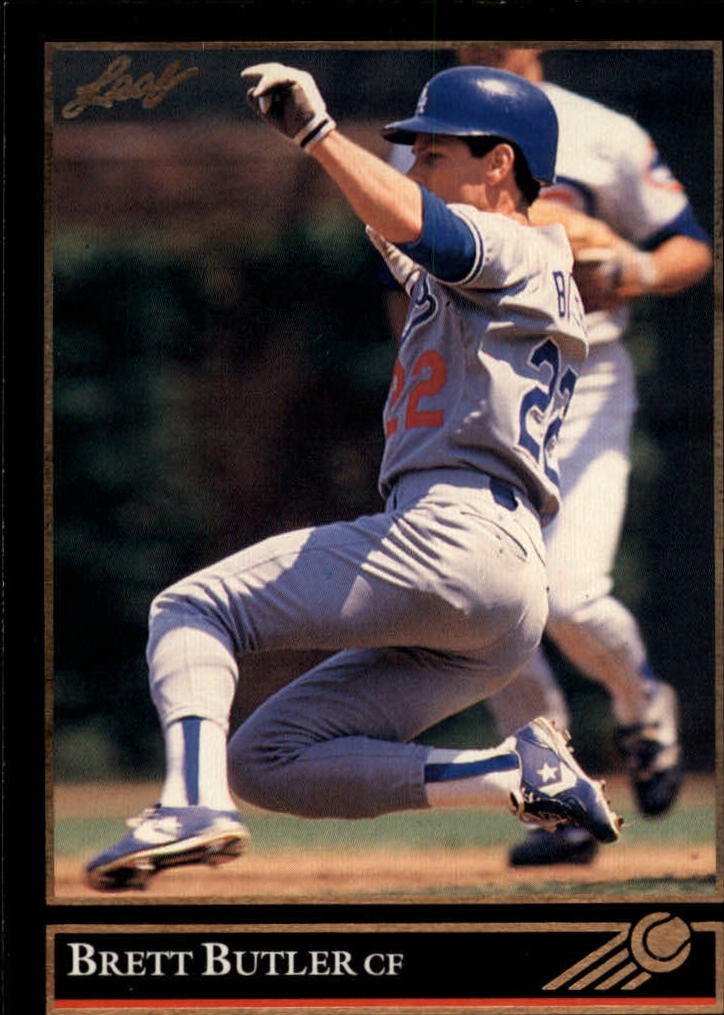 1992 Leaf Baseball "Black Gold" Parallel Cards #1 to #264 - Bild 185 von 262