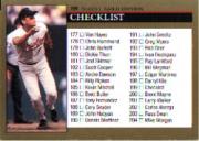 1992 Leaf Baseball "Black Gold" Parallel Cards #1 to #264 - Bild 197 von 262