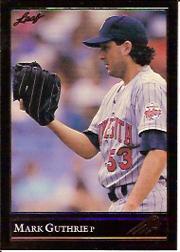 1992 Leaf Baseball "Black Gold" Parallel Cards #1 to #264 - Bild 261 von 262
