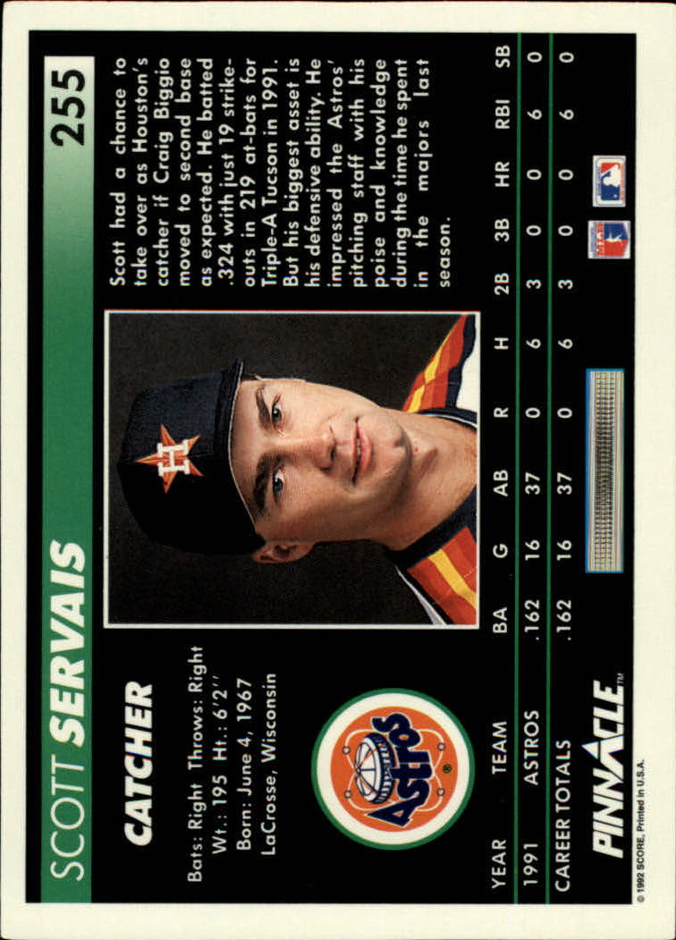 thumbnail 11  - 1992 Pinnacle Baseball Card Pick 251-500