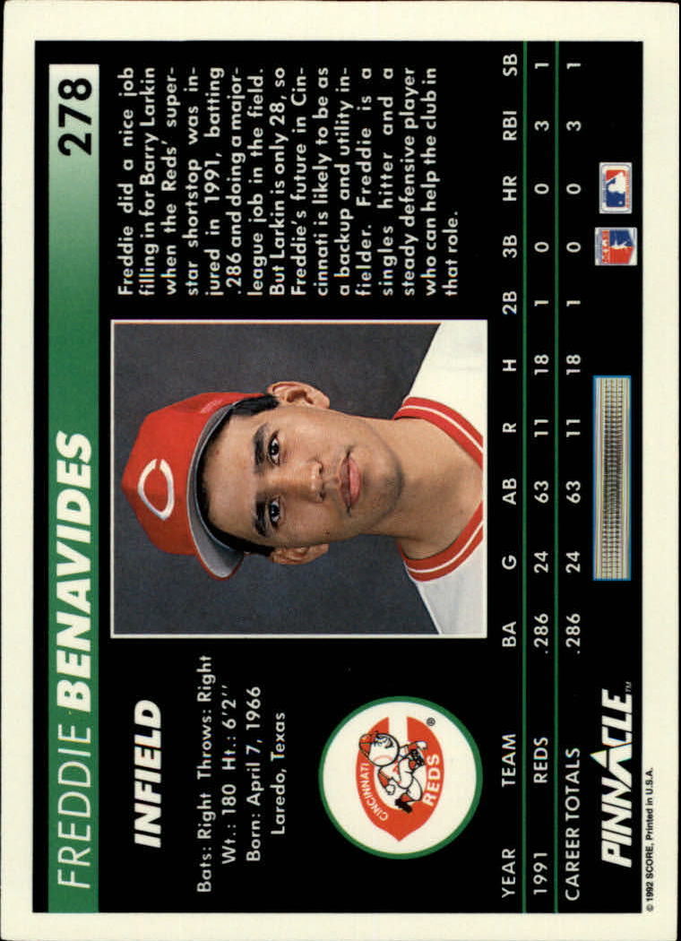 thumbnail 57  - 1992 Pinnacle Baseball Card Pick 251-500
