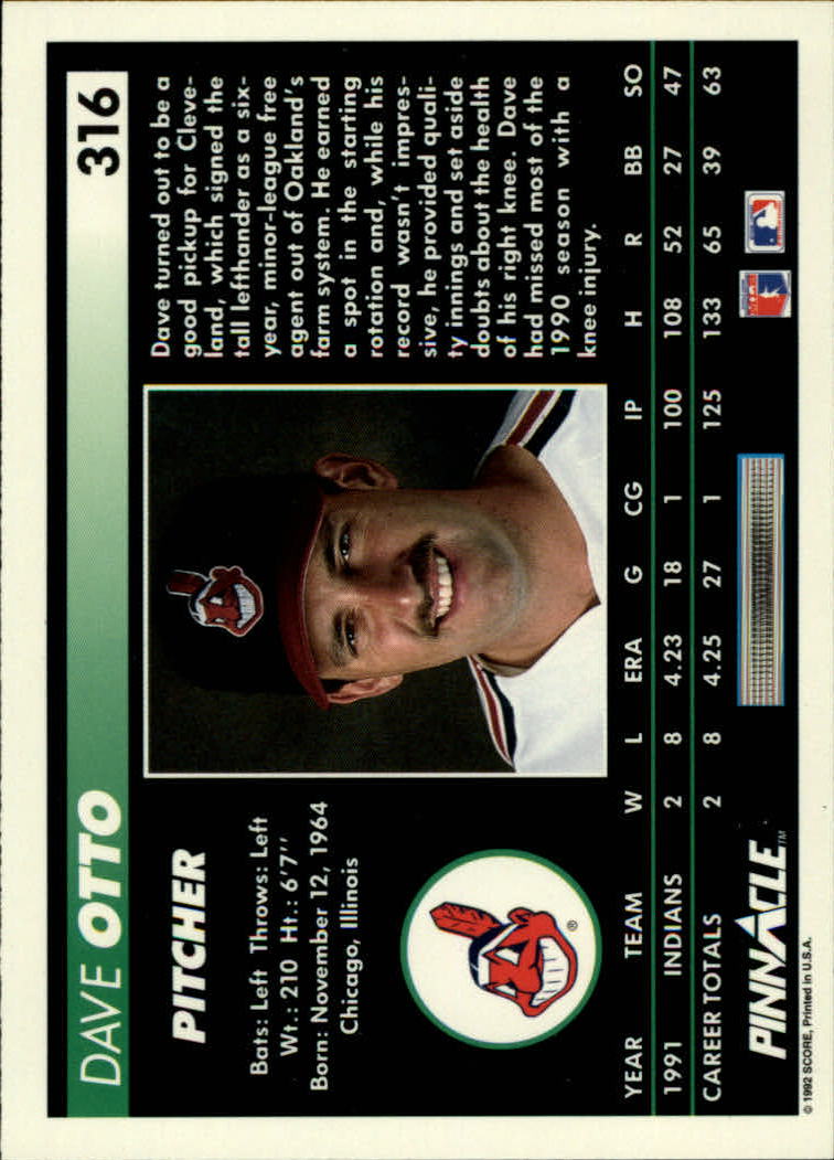 thumbnail 131  - 1992 Pinnacle Baseball Card Pick 251-500