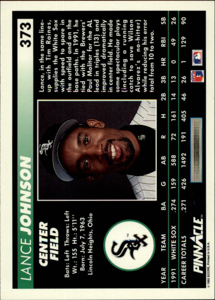 thumbnail 239  - A5747- 1992 Pinnacle Baseball #s 251-500 +Rookies -You Pick- 10+ FREE US SHIP