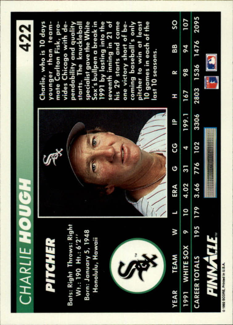 thumbnail 343  - 1992 Pinnacle Baseball Card Pick 251-500