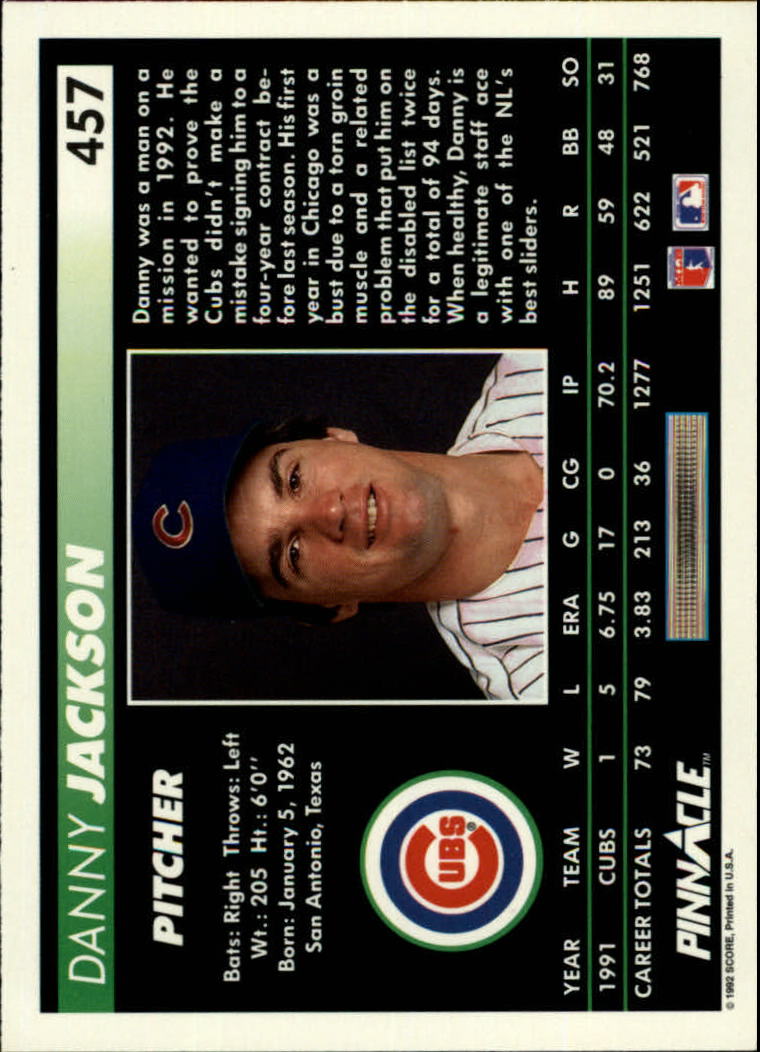 thumbnail 413  - 1992 Pinnacle Baseball Card Pick 251-500