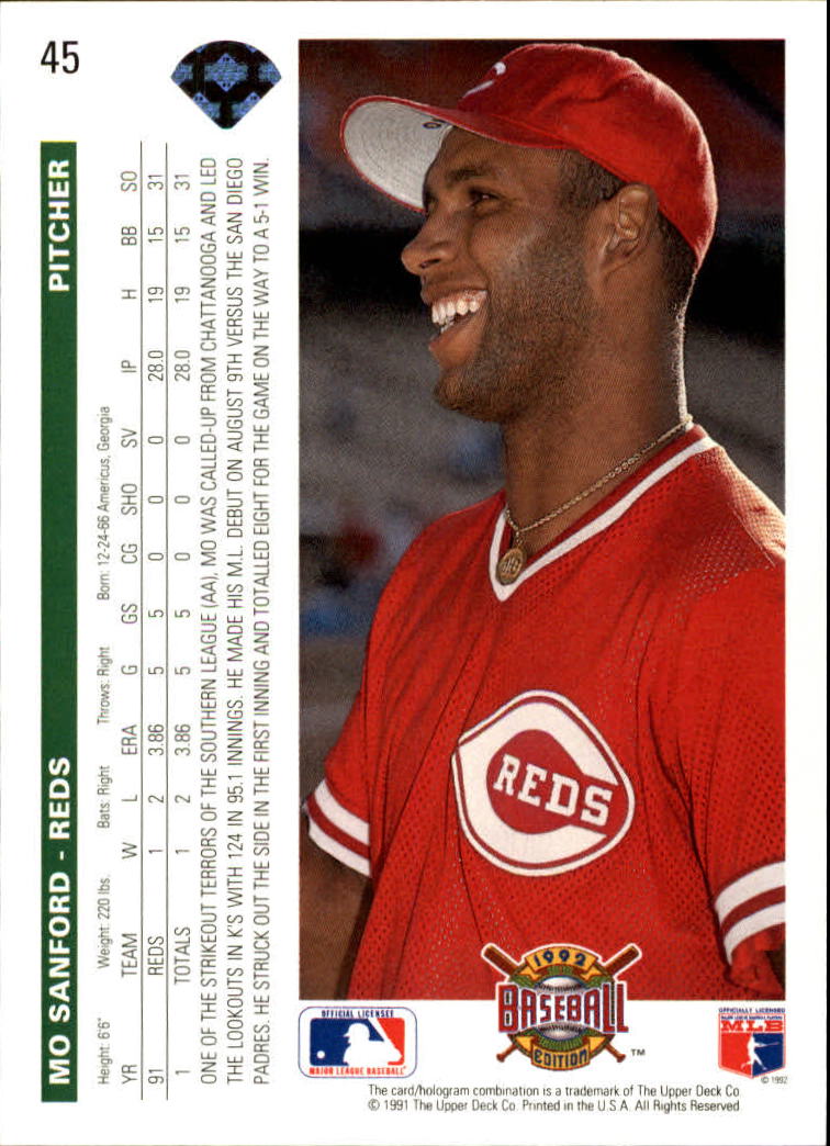 1992 Upper Deck Baseball Card Pick 1-250 - Picture 91 of 499